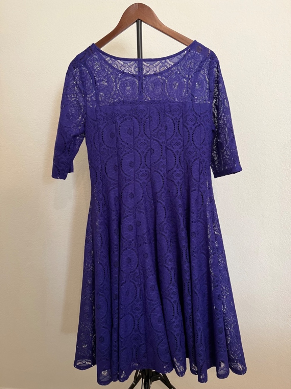 Rabbit Rabbit Rabbit Flare Lace Dress - Picture 2 of 5